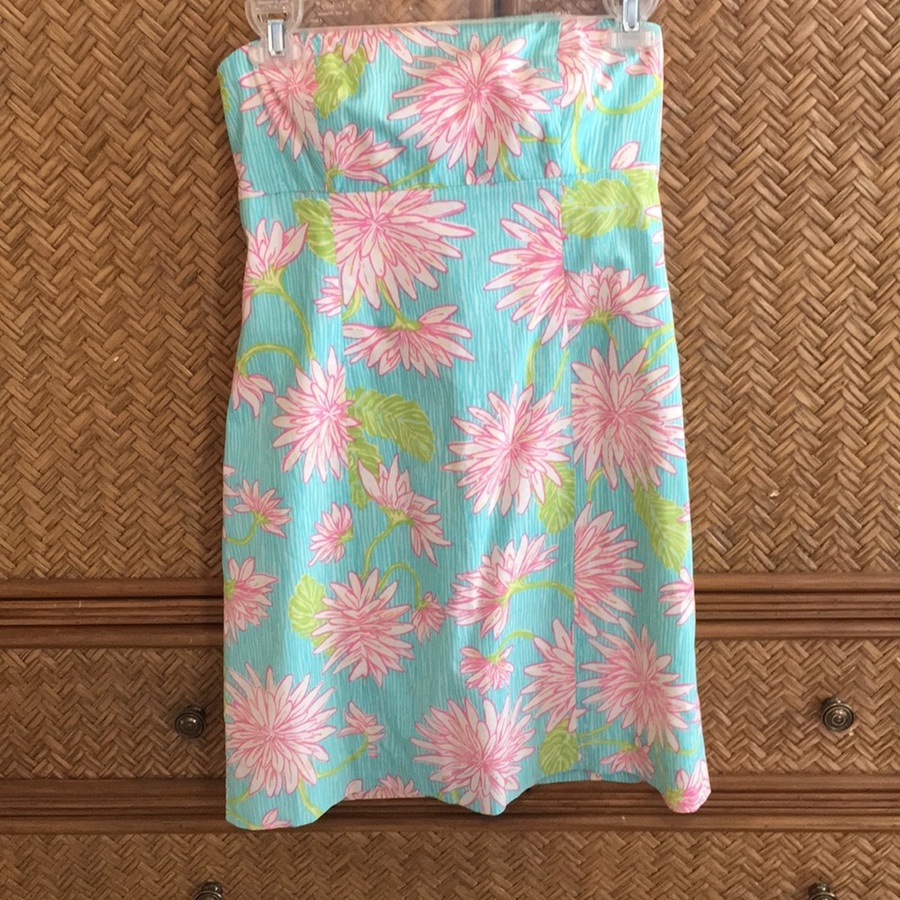 Lilly strapless dress